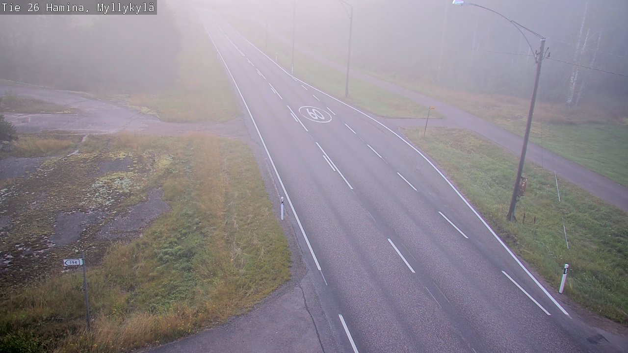 Kelikamerat Kuva Tie 26 Hamina, Myllykylä, Hamina, Kymenlaakso