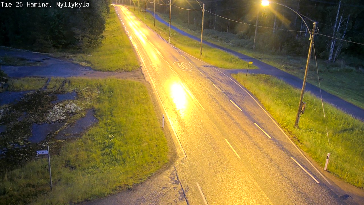 Kelikamerat Kuva Tie 26 Hamina, Myllykylä, Hamina, Kymenlaakso