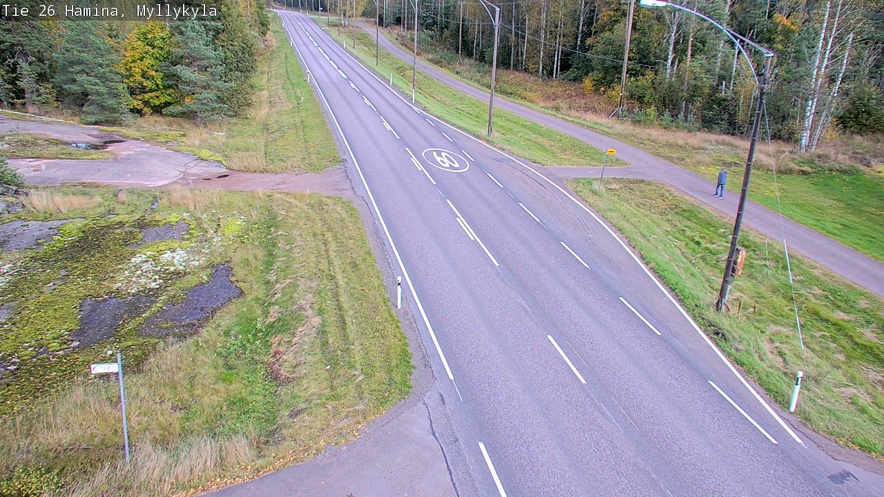 Kelikamerat Kuva Tie 26 Hamina, Myllykylä, Hamina, Kymenlaakso