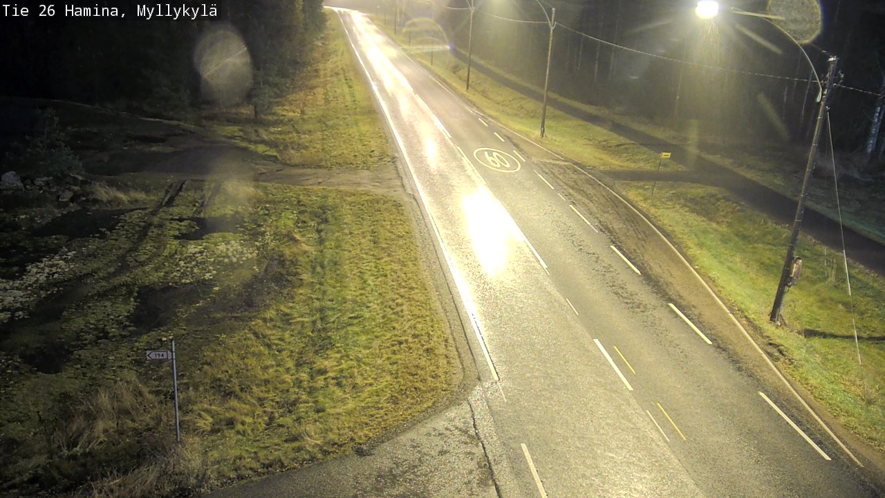 Kelikamerat Kuva Tie 26 Hamina, Myllykylä, Hamina, Kymenlaakso