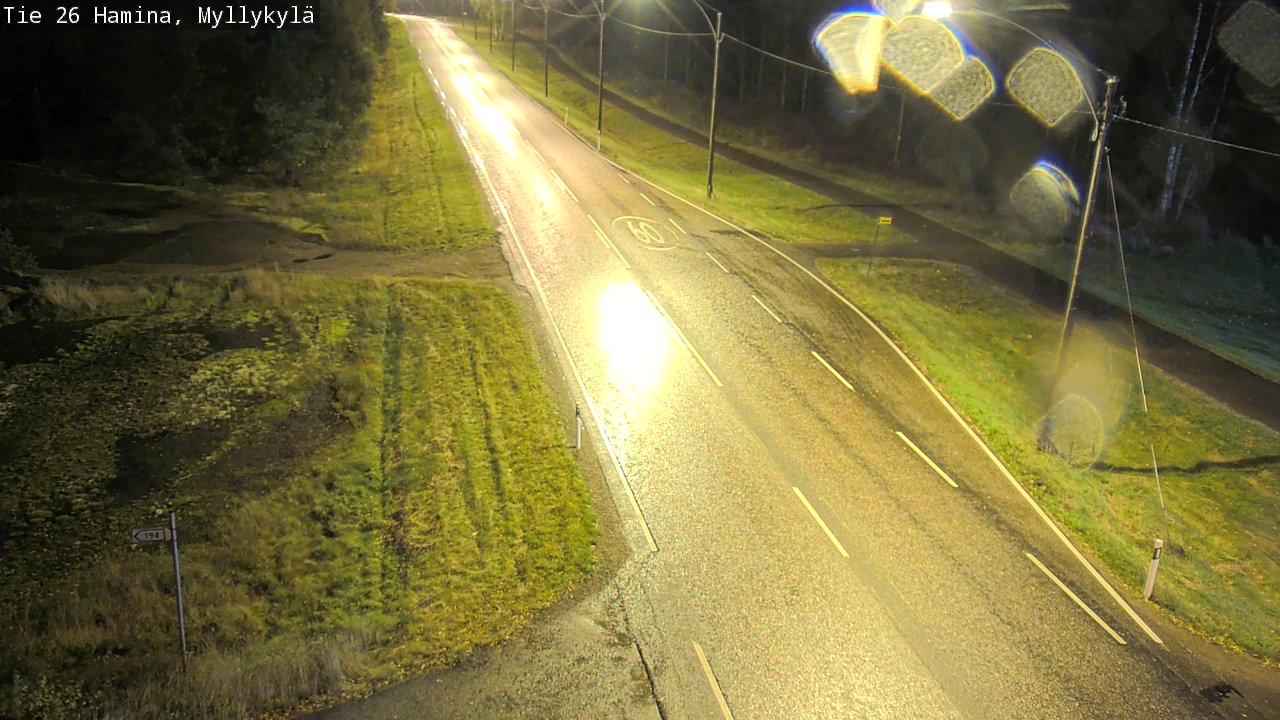Kelikamerat Kuva Tie 26 Hamina, Myllykylä, Hamina, Kymenlaakso