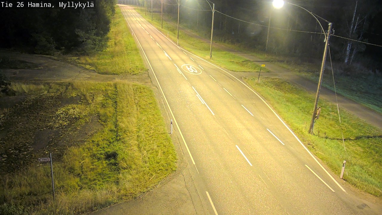 Kelikamerat Kuva Tie 26 Hamina, Myllykylä, Hamina, Kymenlaakso