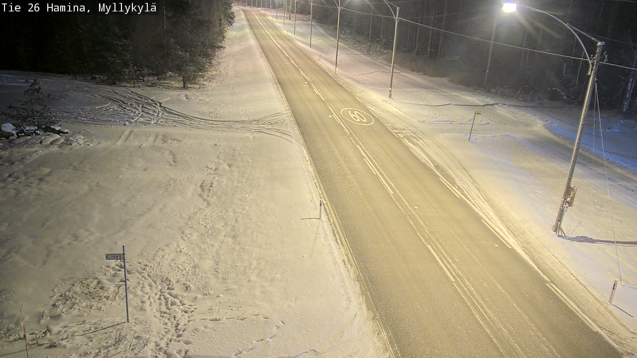 Kelikamerat Kuva Tie 26 Hamina, Myllykylä, Hamina, Kymenlaakso