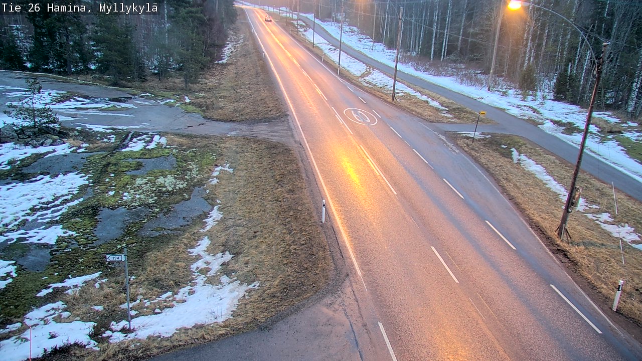 Kelikamerat Kuva Tie 26 Hamina, Myllykylä, Hamina, Kymenlaakso