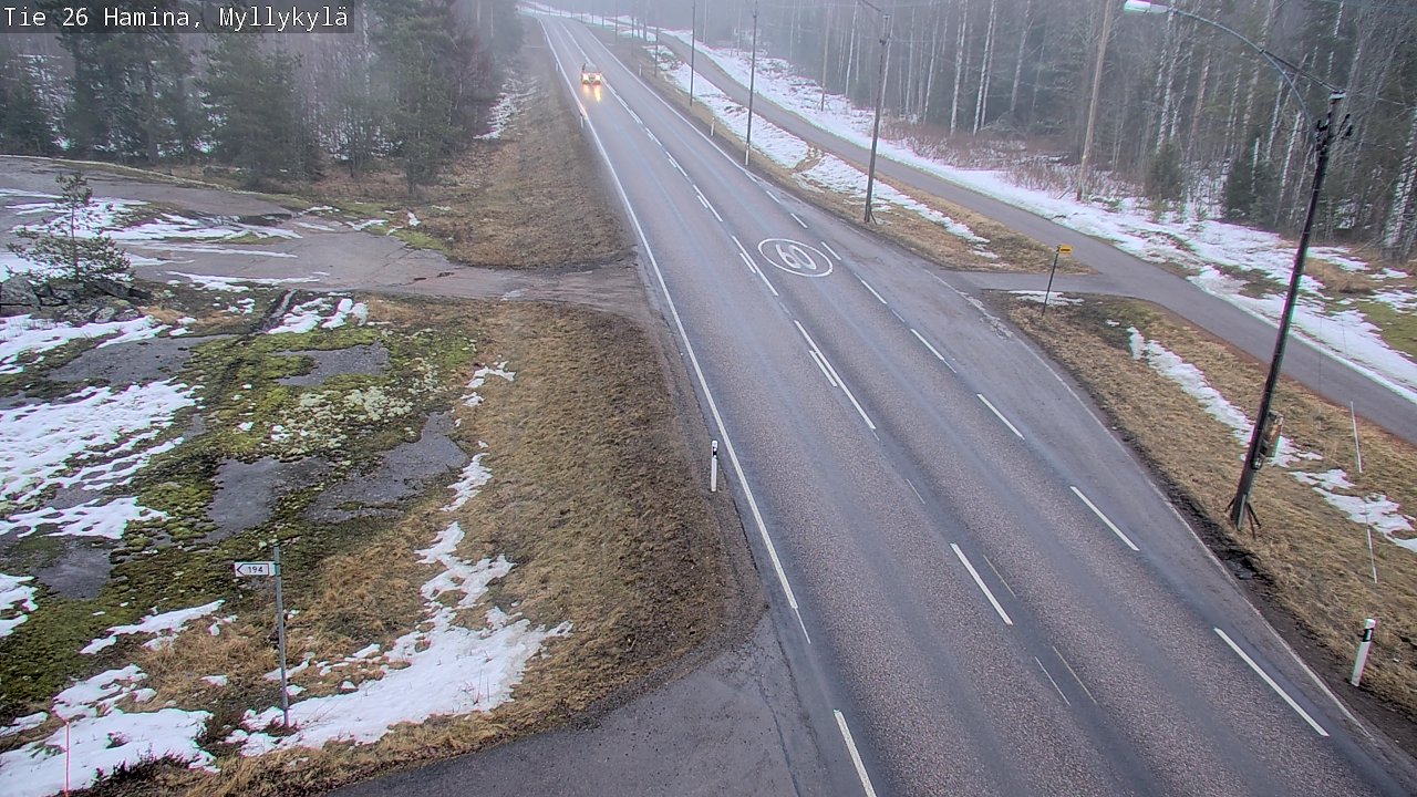 Kelikamerat Kuva Tie 26 Hamina, Myllykylä, Hamina, Kymenlaakso