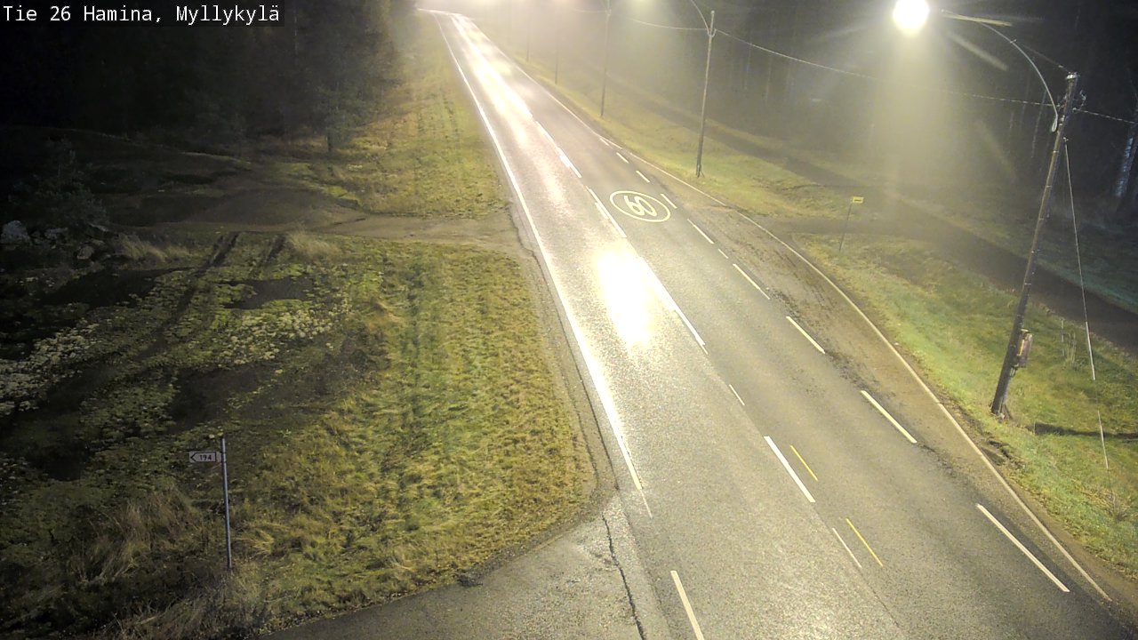 Kelikamerat Kuva Tie 26 Hamina, Myllykylä, Hamina, Kymenlaakso