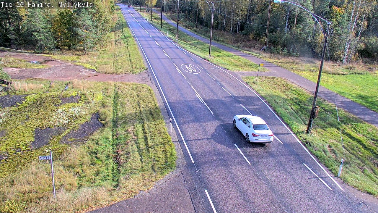 Kelikamerat Kuva Tie 26 Hamina, Myllykylä, Hamina, Kymenlaakso