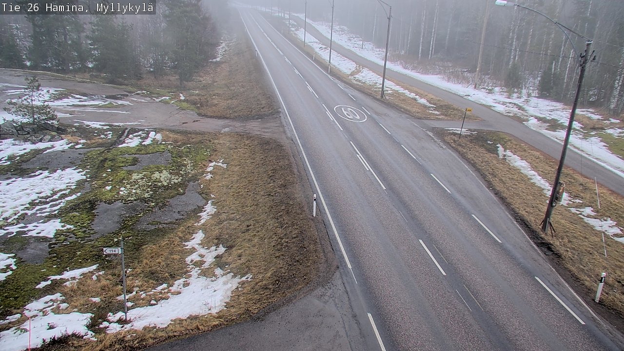 Kelikamerat Kuva Tie 26 Hamina, Myllykylä, Hamina, Kymenlaakso