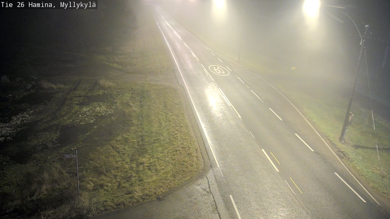 Kelikamerat Kuva Tie 26 Hamina, Myllykylä, Hamina, Kymenlaakso