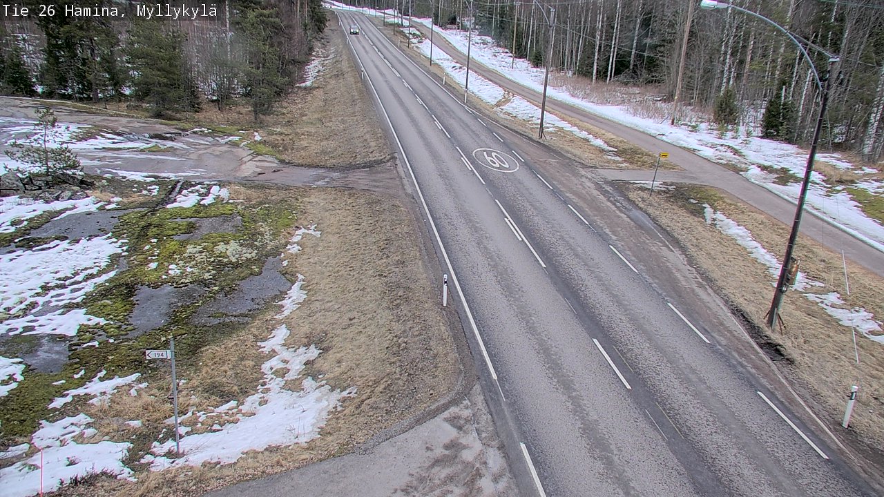 Kelikamerat Kuva Tie 26 Hamina, Myllykylä, Hamina, Kymenlaakso