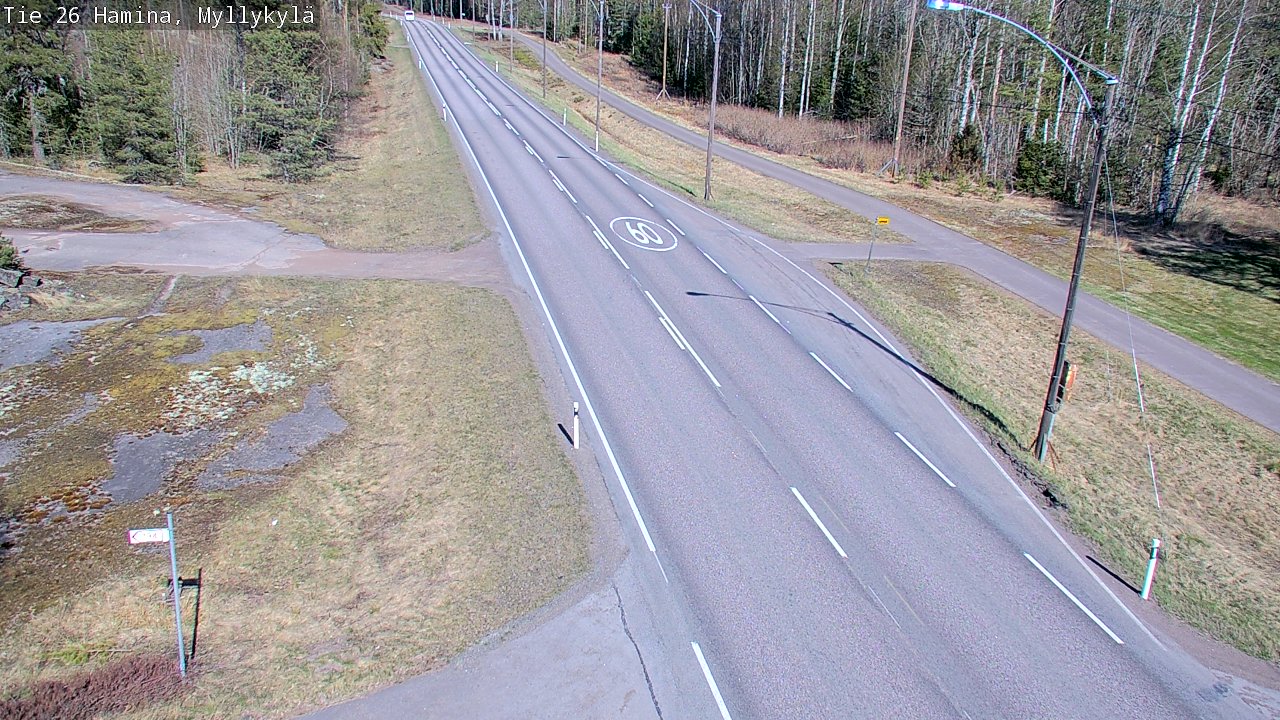 Kelikamerat Kuva Tie 26 Hamina, Myllykylä, Hamina, Kymenlaakso