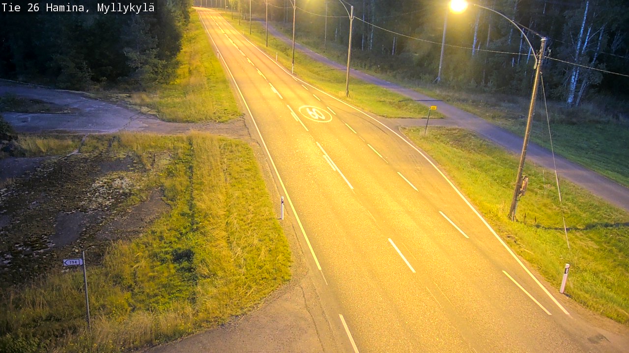 Kelikamerat Kuva Tie 26 Hamina, Myllykylä, Hamina, Kymenlaakso