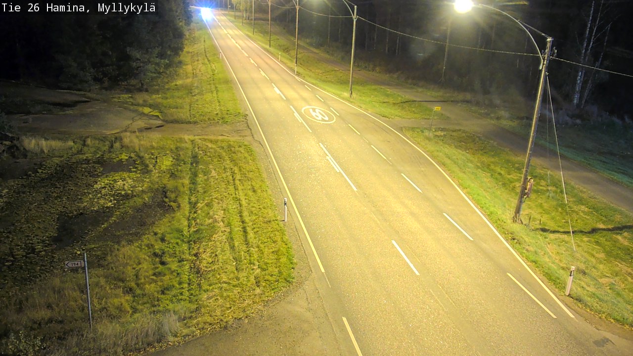 Kelikamerat Kuva Tie 26 Hamina, Myllykylä, Hamina, Kymenlaakso