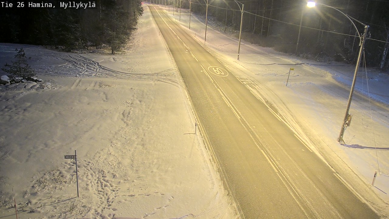 Kelikamerat Kuva Tie 26 Hamina, Myllykylä, Hamina, Kymenlaakso