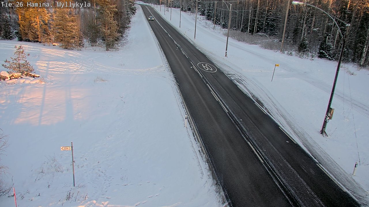 Kelikamerat Kuva Tie 26 Hamina, Myllykylä, Hamina, Kymenlaakso