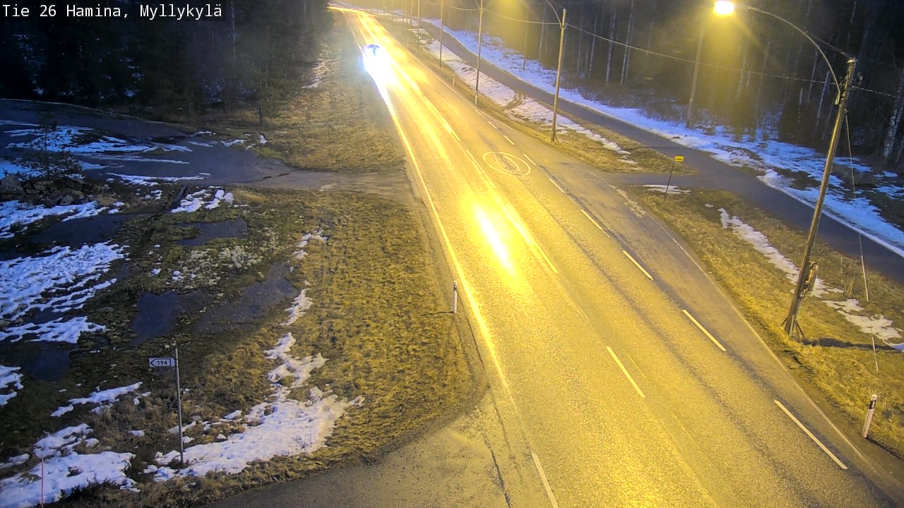 Kelikamerat Kuva Tie 26 Hamina, Myllykylä, Hamina, Kymenlaakso