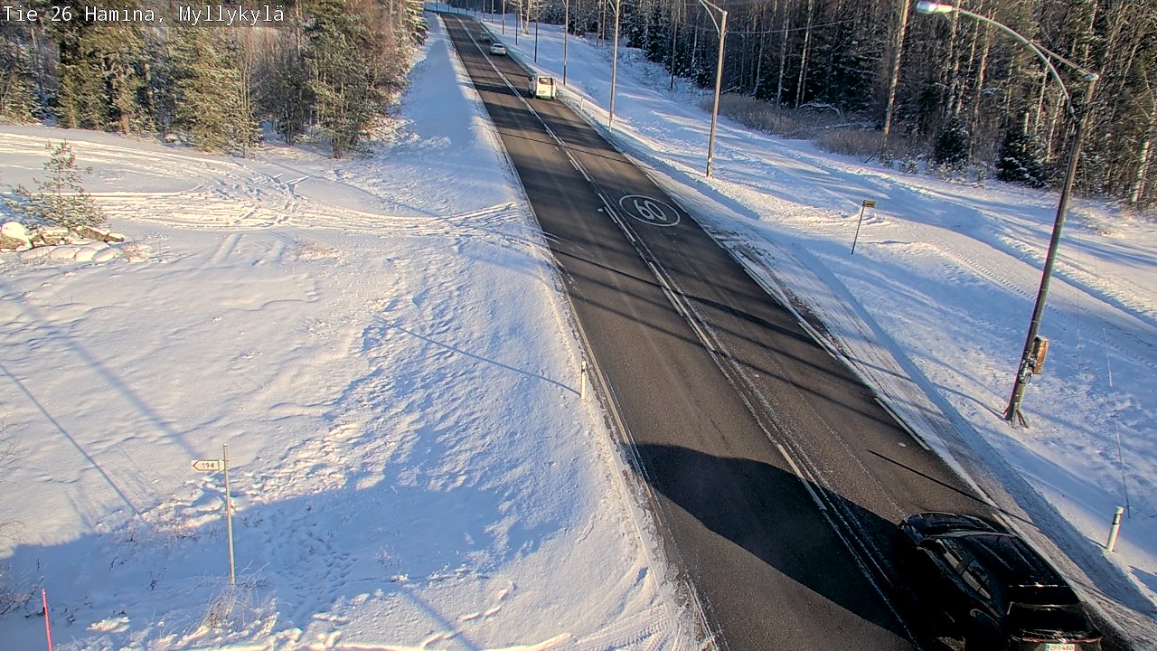 Kelikamerat Kuva Tie 26 Hamina, Myllykylä, Hamina, Kymenlaakso