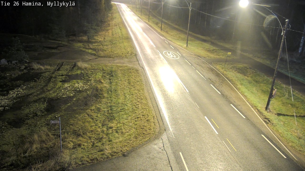 Kelikamerat Kuva Tie 26 Hamina, Myllykylä, Hamina, Kymenlaakso