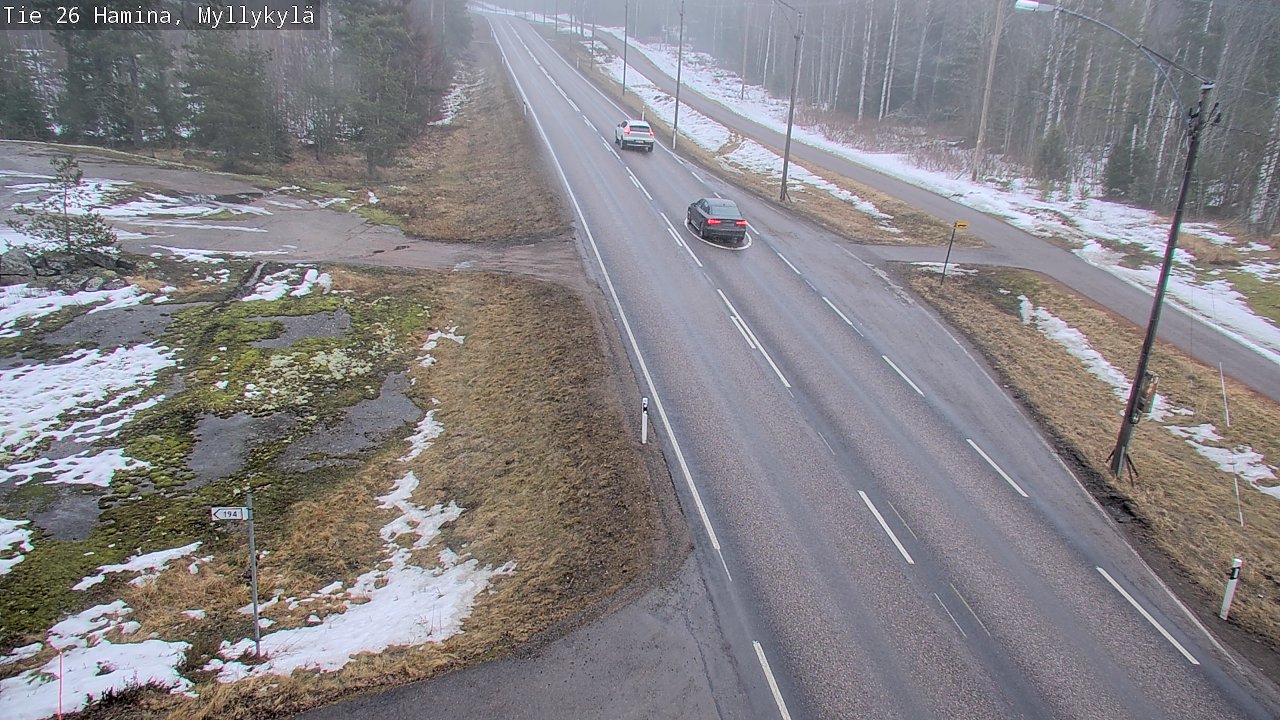 Kelikamerat Kuva Tie 26 Hamina, Myllykylä, Hamina, Kymenlaakso