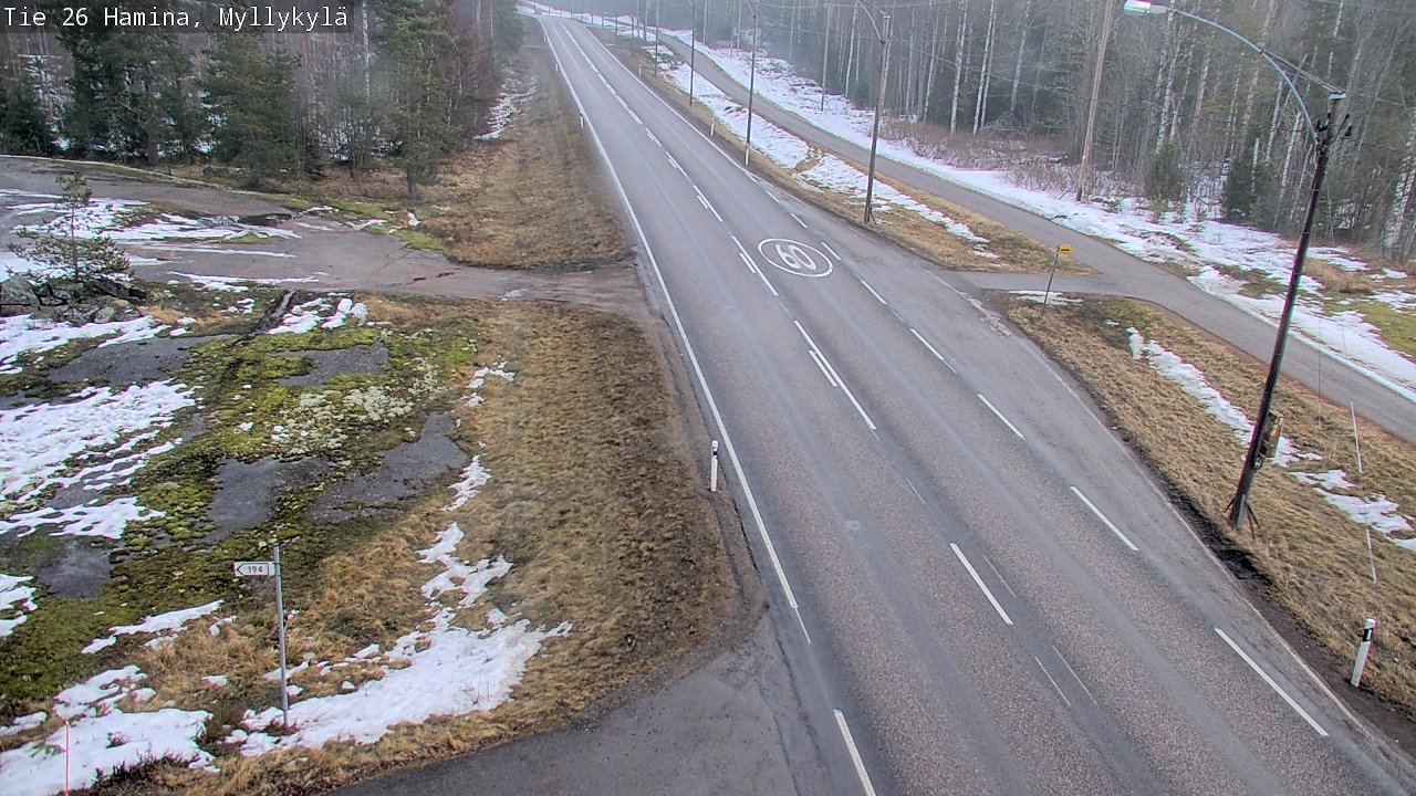 Kelikamerat Kuva Tie 26 Hamina, Myllykylä, Hamina, Kymenlaakso