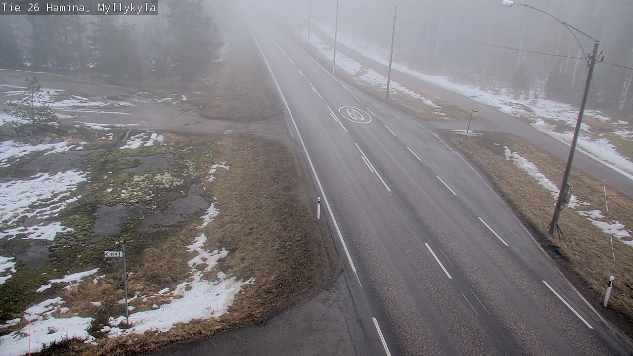 Kelikamerat Kuva Tie 26 Hamina, Myllykylä, Hamina, Kymenlaakso