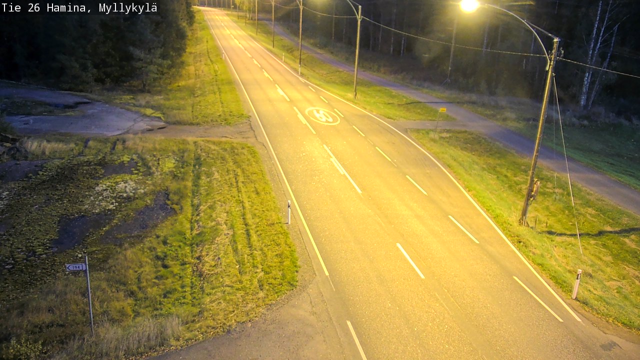 Kelikamerat Kuva Tie 26 Hamina, Myllykylä, Hamina, Kymenlaakso