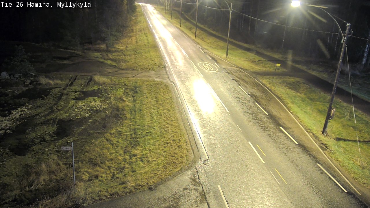 Kelikamerat Kuva Tie 26 Hamina, Myllykylä, Hamina, Kymenlaakso