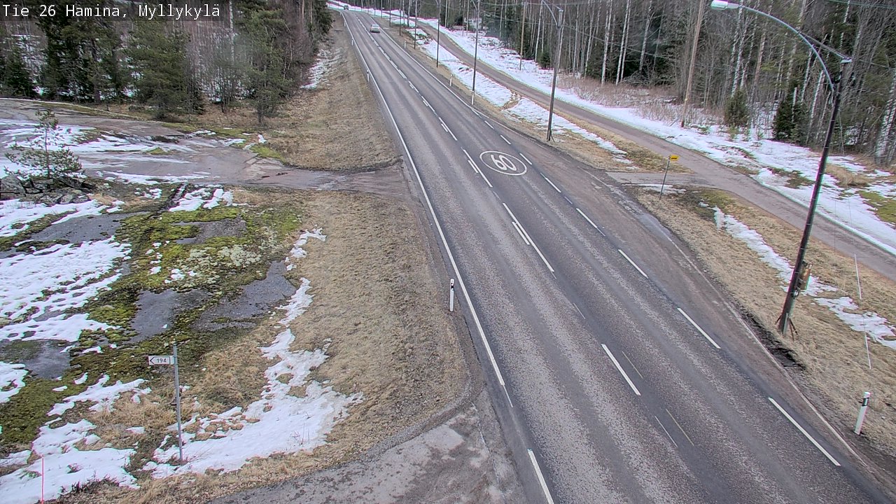 Kelikamerat Kuva Tie 26 Hamina, Myllykylä, Hamina, Kymenlaakso