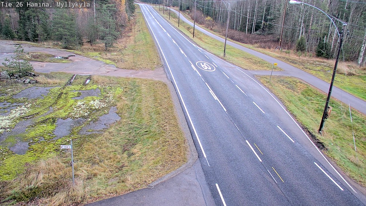 Kelikamerat Kuva Tie 26 Hamina, Myllykylä, Hamina, Kymenlaakso