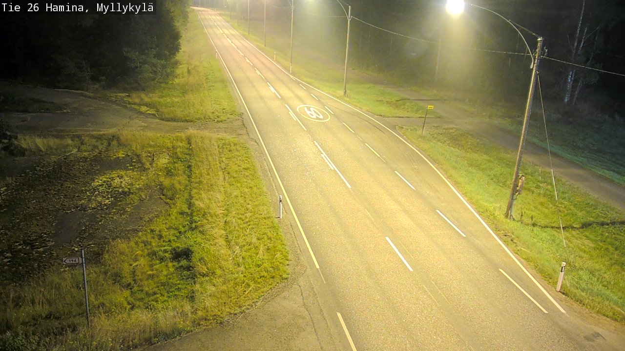 Kelikamerat Kuva Tie 26 Hamina, Myllykylä, Hamina, Kymenlaakso