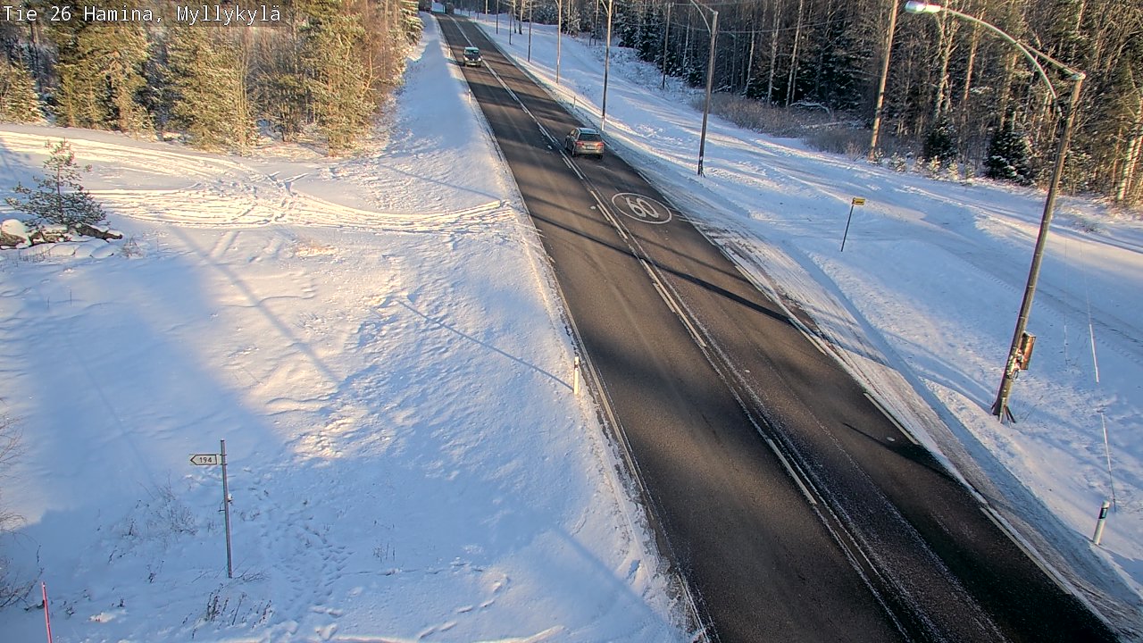 Kelikamerat Kuva Tie 26 Hamina, Myllykylä, Hamina, Kymenlaakso