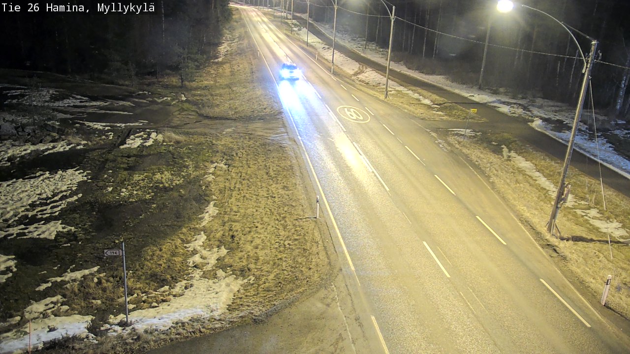 Kelikamerat Kuva Tie 26 Hamina, Myllykylä, Hamina, Kymenlaakso