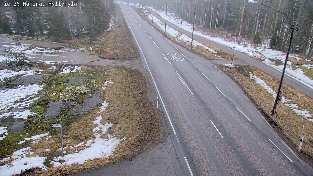 Kelikamerat Kuva Tie 26 Hamina, Myllykylä, Hamina, Kymenlaakso