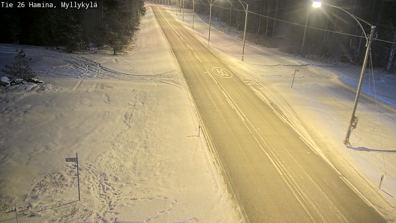 Kelikamerat Kuva Tie 26 Hamina, Myllykylä, Hamina, Kymenlaakso