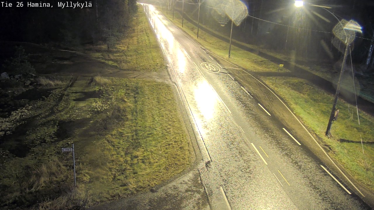 Kelikamerat Kuva Tie 26 Hamina, Myllykylä, Hamina, Kymenlaakso