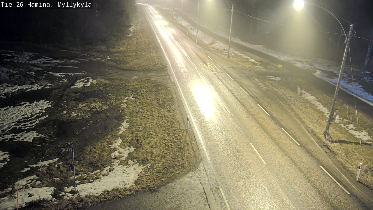 Kelikamerat Kuva Tie 26 Hamina, Myllykylä, Hamina, Kymenlaakso