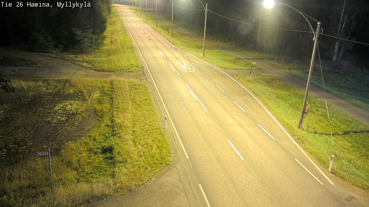 Kelikamerat Kuva Tie 26 Hamina, Myllykylä, Hamina, Kymenlaakso