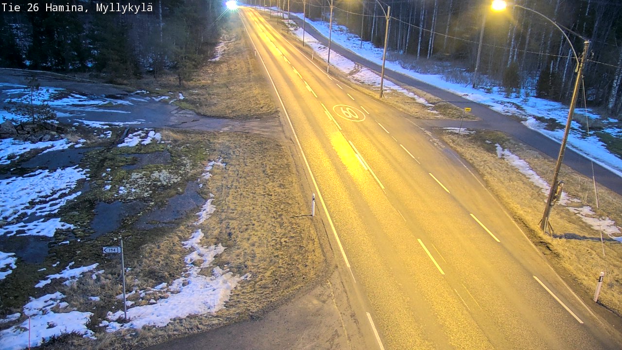 Kelikamerat Kuva Tie 26 Hamina, Myllykylä, Hamina, Kymenlaakso