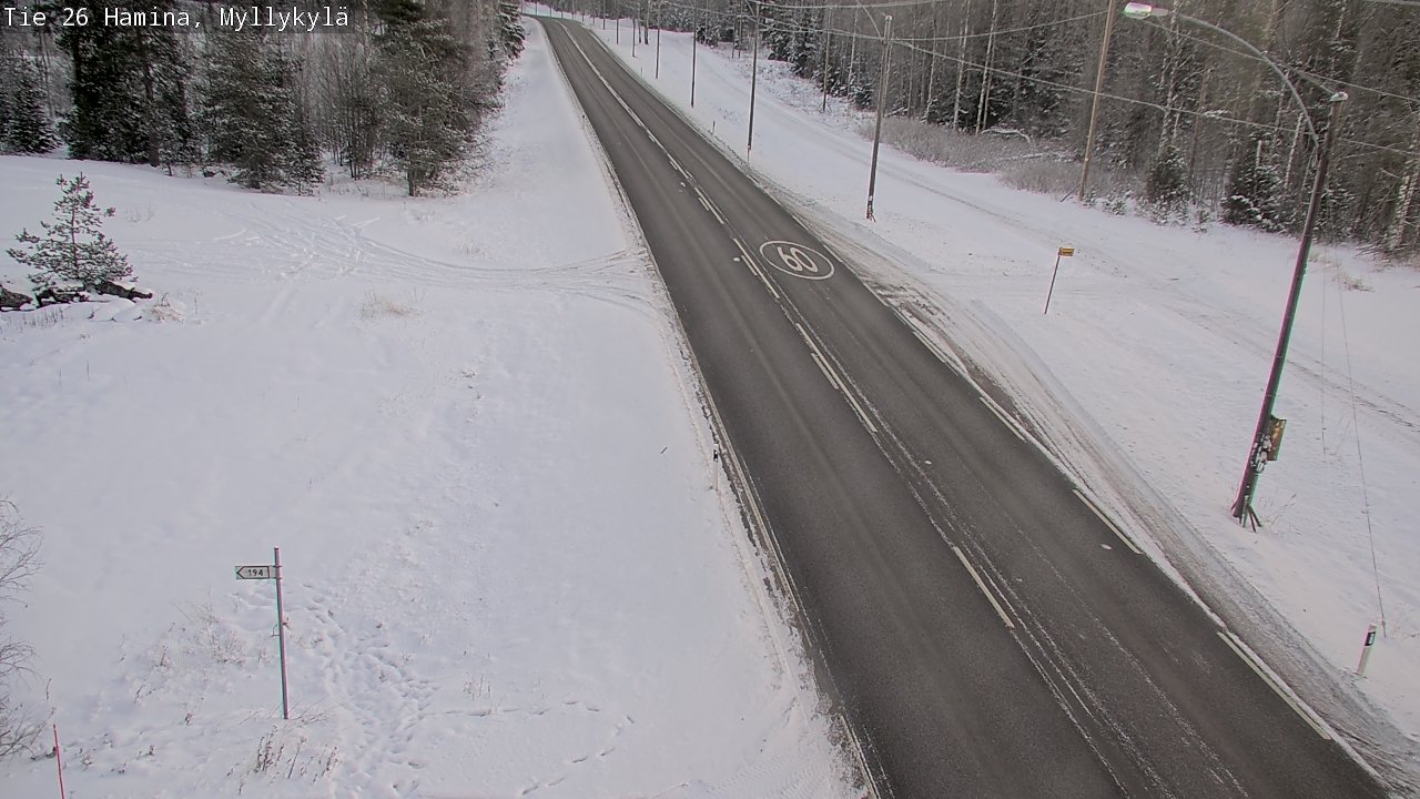 Kelikamerat Kuva Tie 26 Hamina, Myllykylä, Hamina, Kymenlaakso