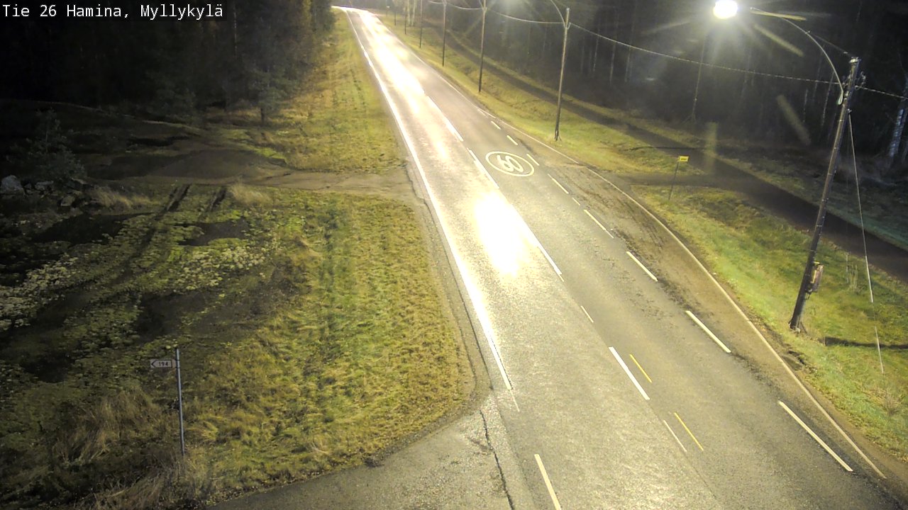 Kelikamerat Kuva Tie 26 Hamina, Myllykylä, Hamina, Kymenlaakso