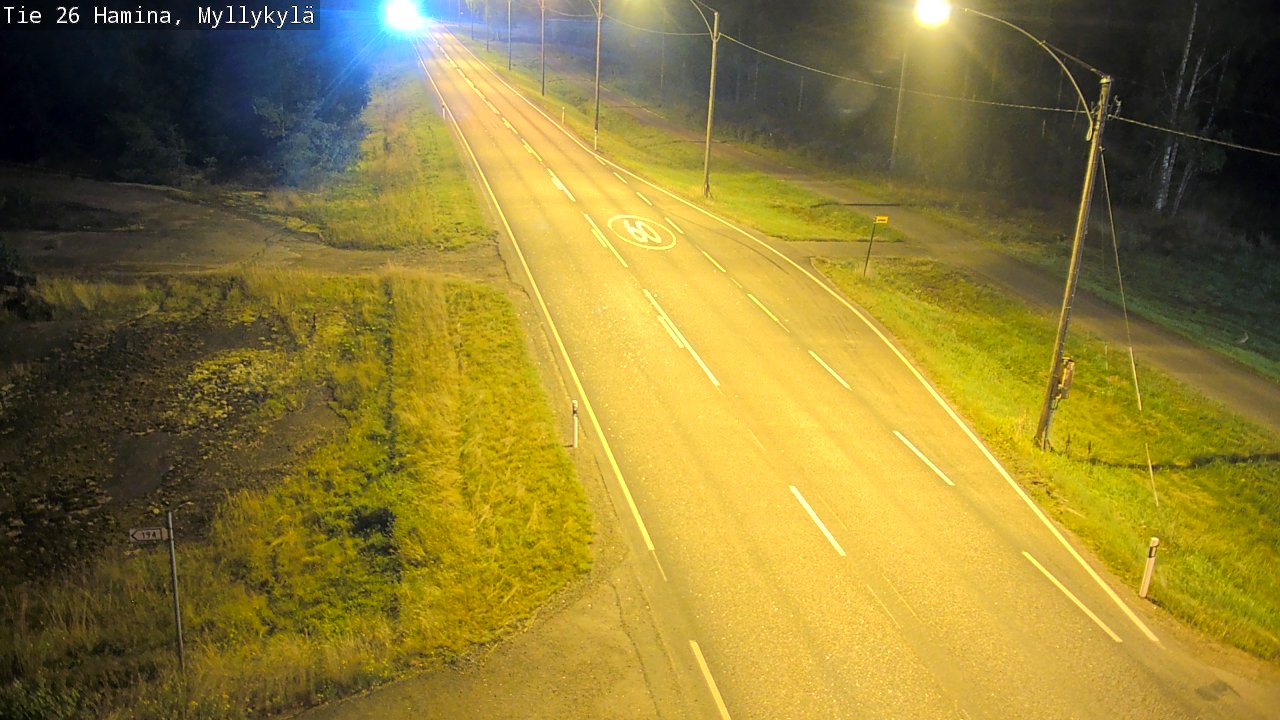 Kelikamerat Kuva Tie 26 Hamina, Myllykylä, Hamina, Kymenlaakso