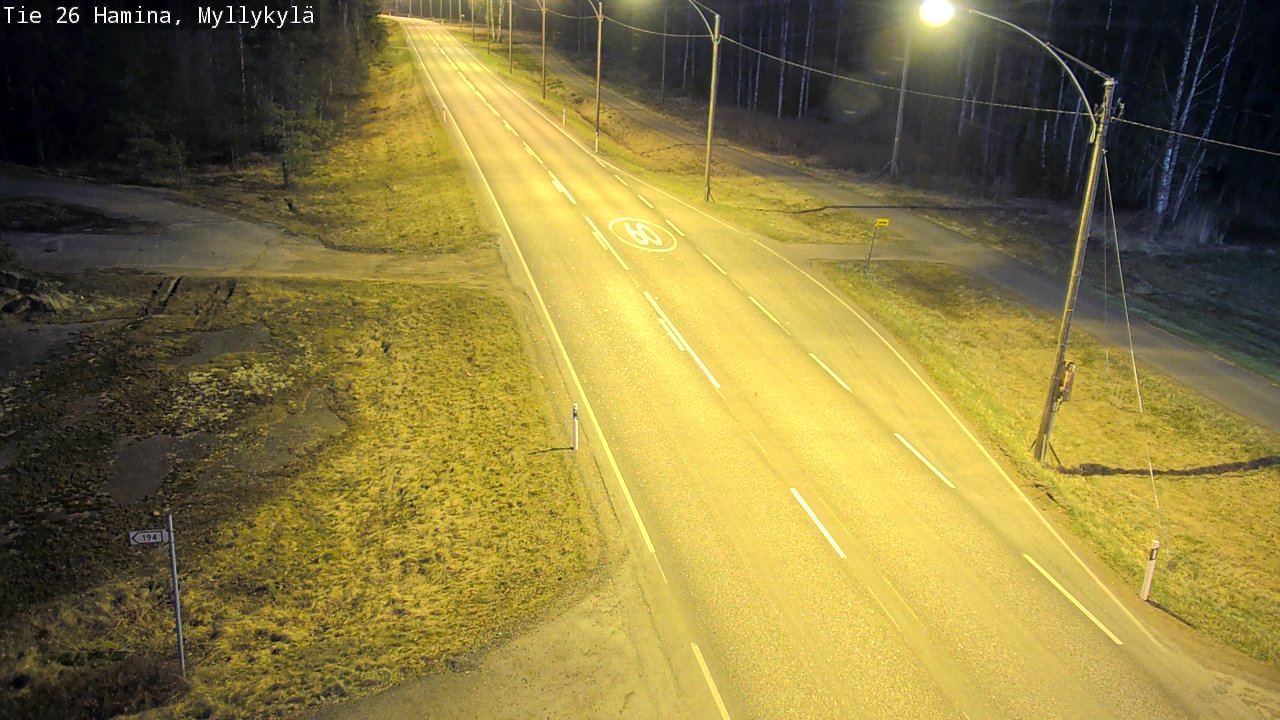 Kelikamerat Kuva Tie 26 Hamina, Myllykylä, Hamina, Kymenlaakso