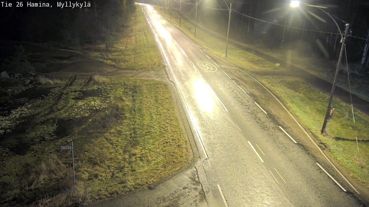 Kelikamerat Kuva Tie 26 Hamina, Myllykylä, Hamina, Kymenlaakso