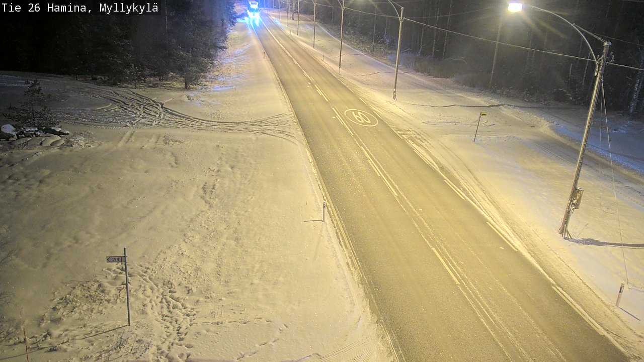 Kelikamerat Kuva Tie 26 Hamina, Myllykylä, Hamina, Kymenlaakso