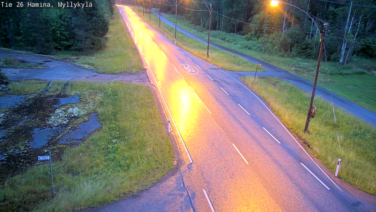 Kelikamerat Kuva Tie 26 Hamina, Myllykylä, Hamina, Kymenlaakso