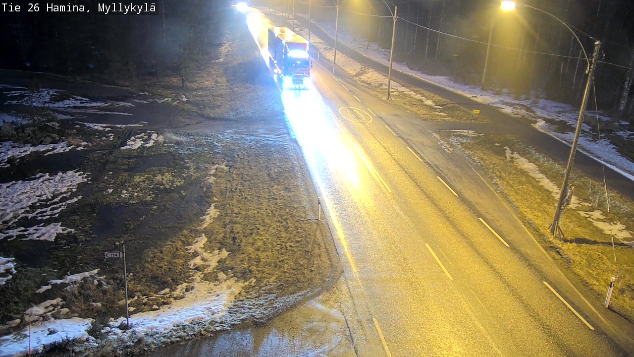 Kelikamerat Kuva Tie 26 Hamina, Myllykylä, Hamina, Kymenlaakso