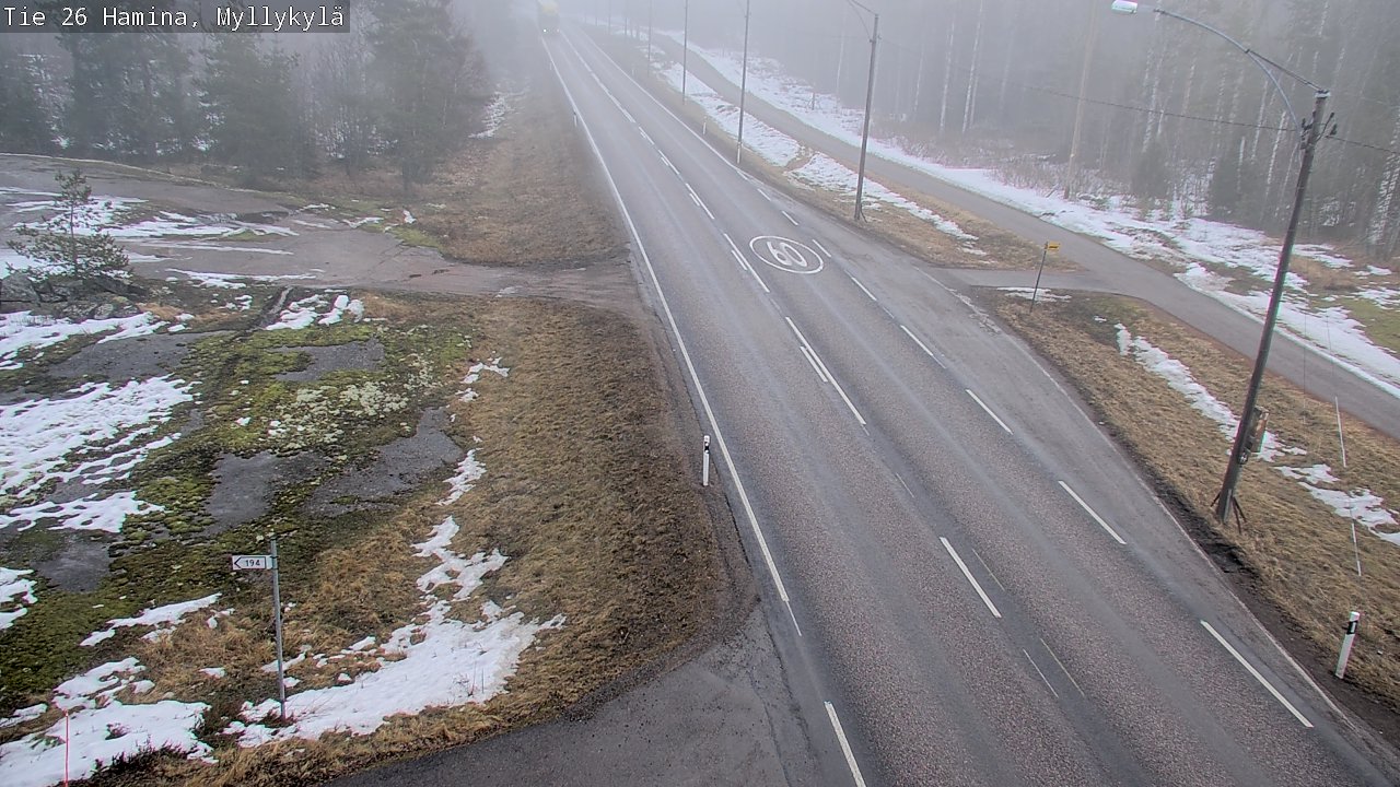 Kelikamerat Kuva Tie 26 Hamina, Myllykylä, Hamina, Kymenlaakso