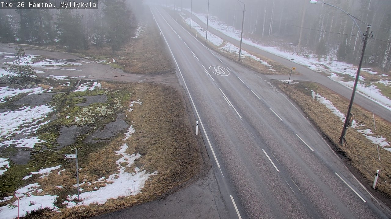 Kelikamerat Kuva Tie 26 Hamina, Myllykylä, Hamina, Kymenlaakso
