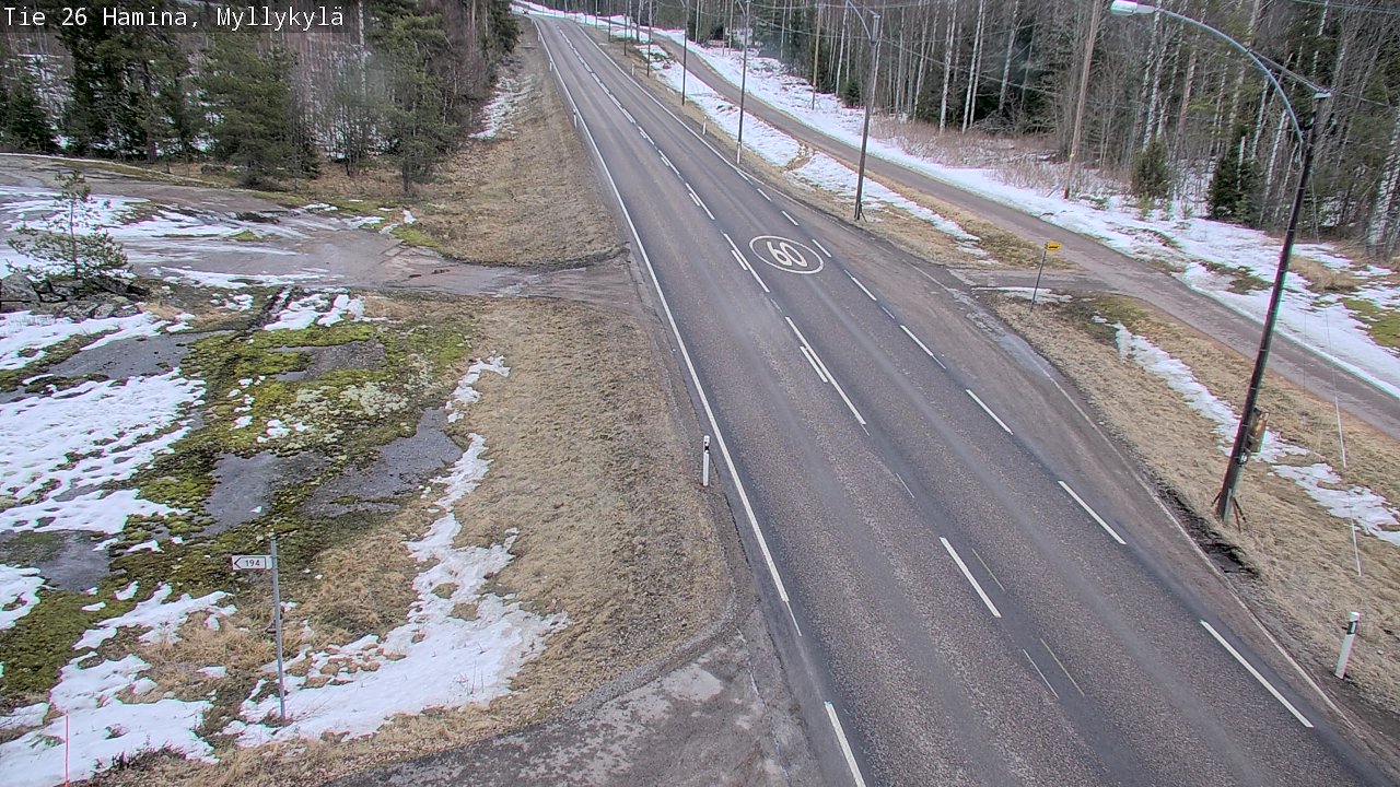 Kelikamerat Kuva Tie 26 Hamina, Myllykylä, Hamina, Kymenlaakso