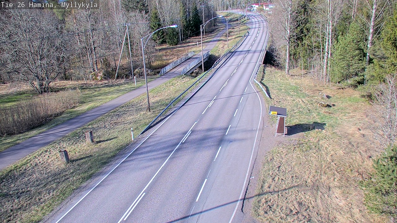 Kelikamerat Kuva Tie 26 Hamina, Myllykylä, Hamina, Kymenlaakso